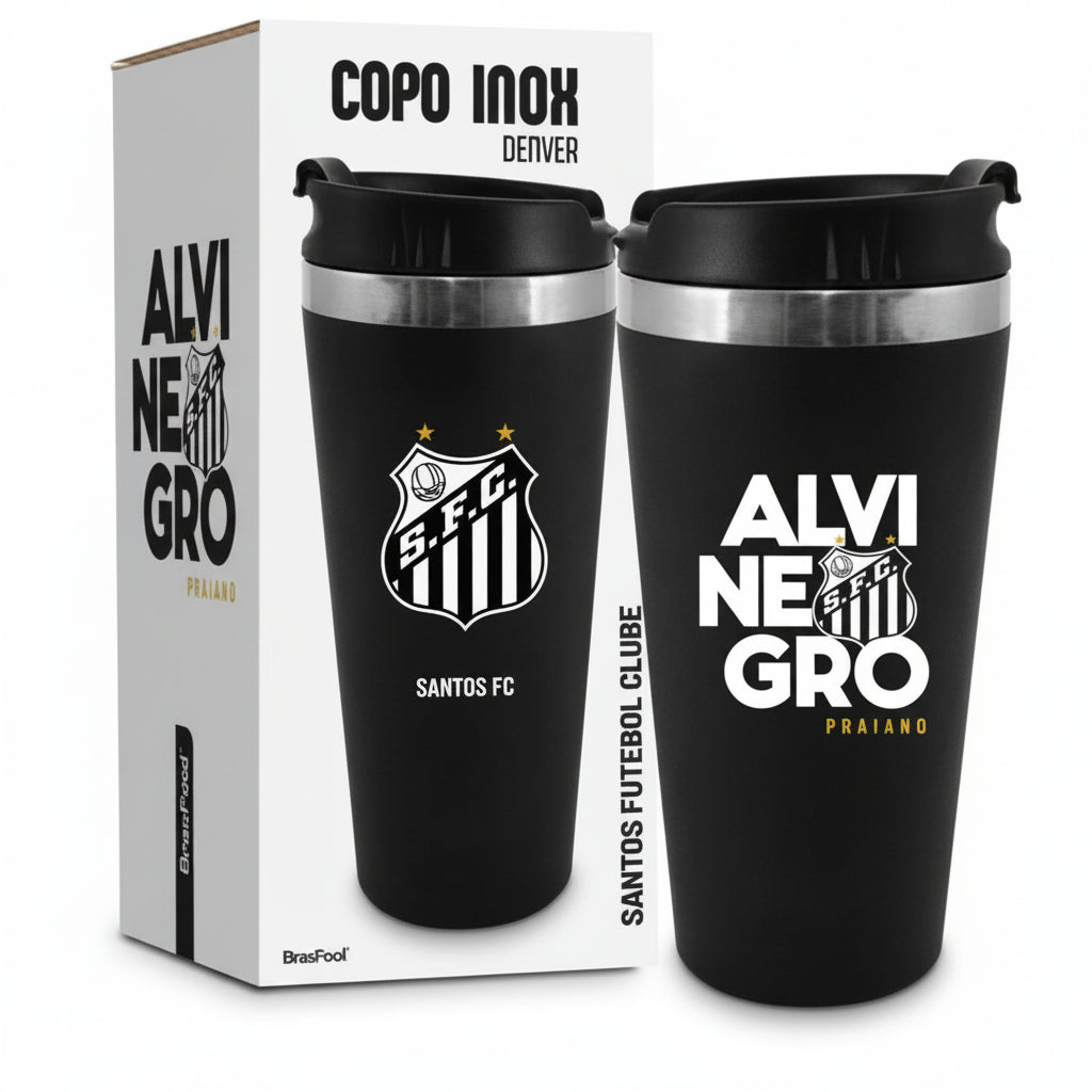 Stainless Steel Tumbler Santos 450ml/15oz!