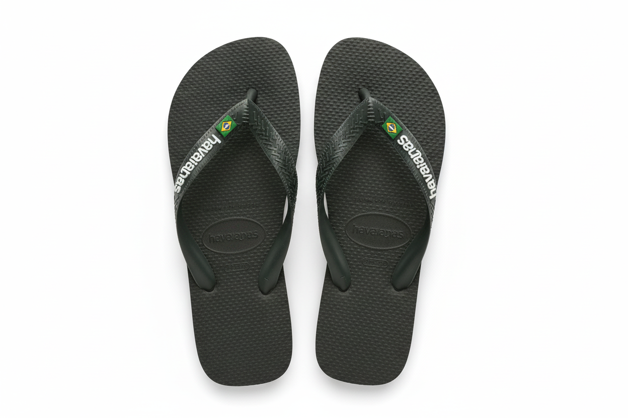 Havainas Flip Flop Logo Brazil Unissex!