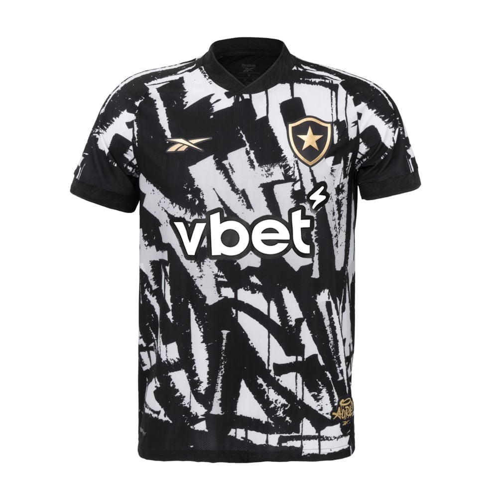 Botafogo IIII Jersey Reebok Fan - White-Black Authentic 2026