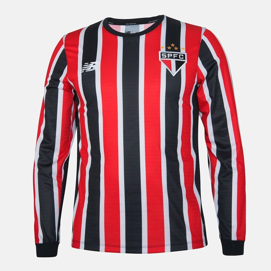 Sao Paulo FC II 24/25 Long Sleeve Football Shirt by New Balance Authentic