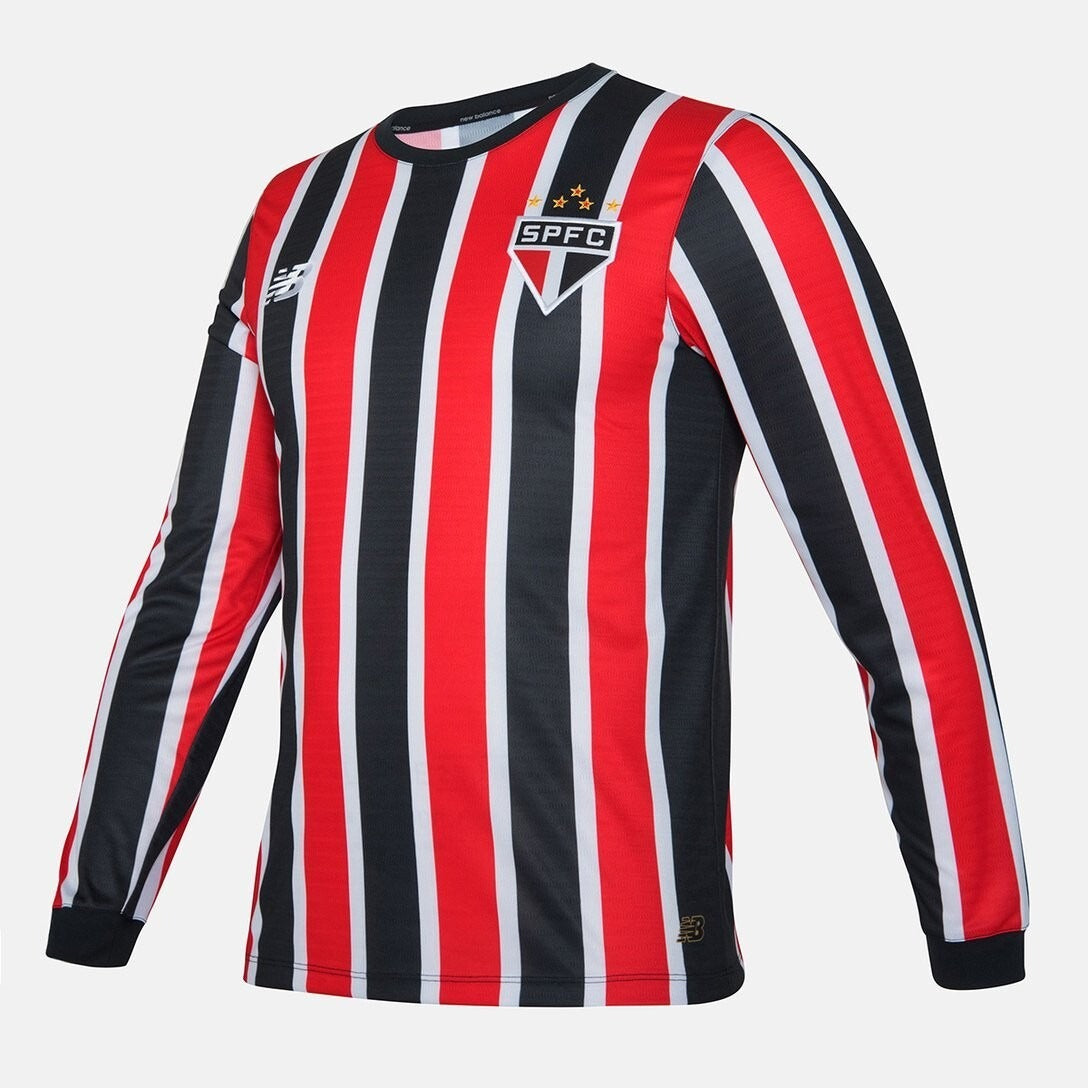Sao Paulo FC II 24/25 Long Sleeve Football Shirt by New Balance Authentic