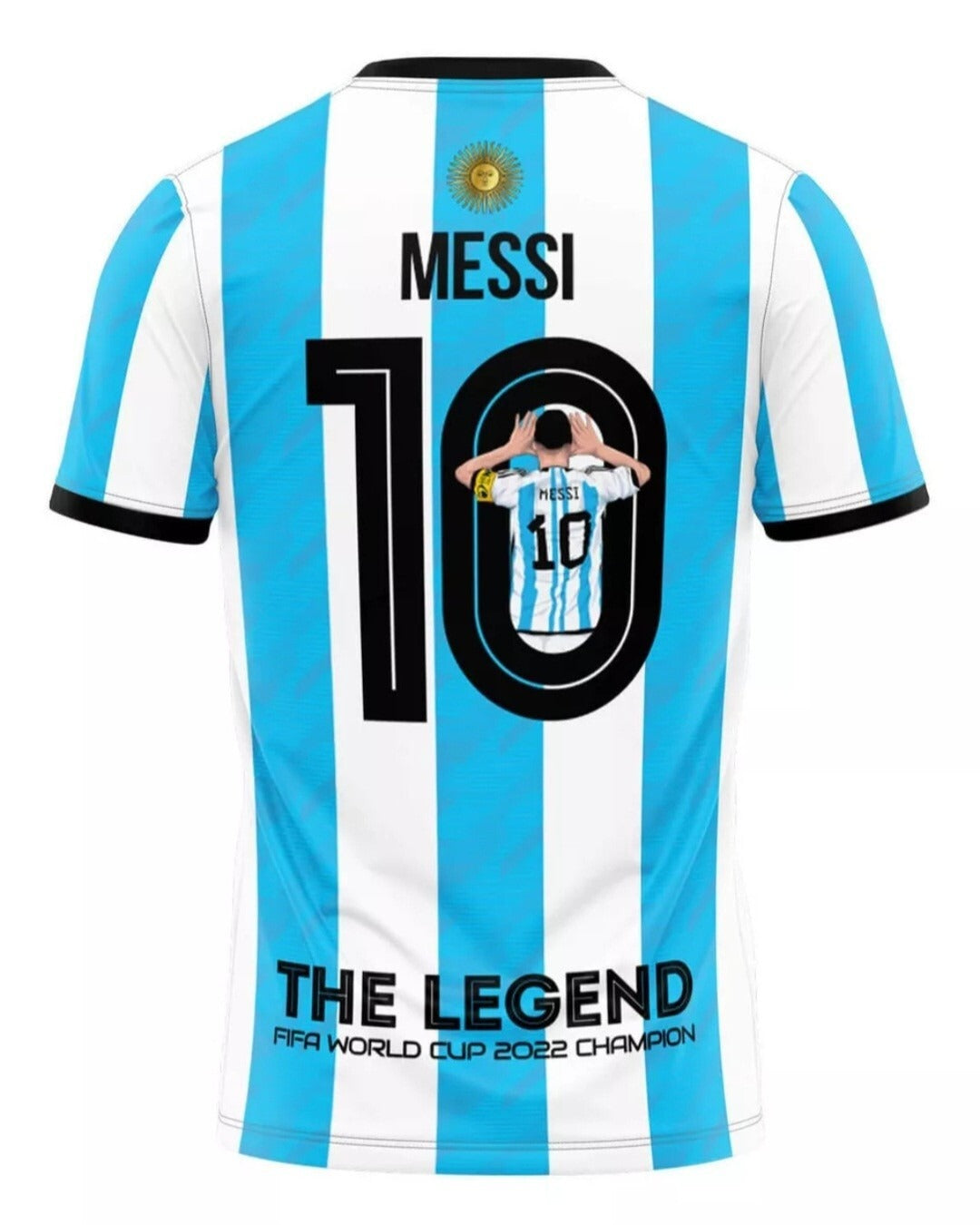 Argentina Jersey 10 - Messi World Cup 2022