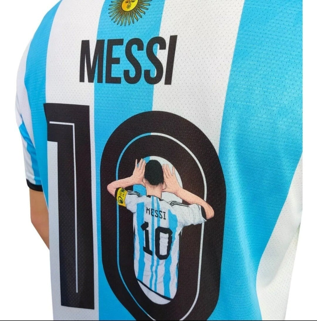 Argentina Jersey 10 - Messi World Cup 2022