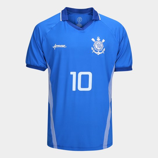 Camisa Corinthians Brasil Approve - Azul