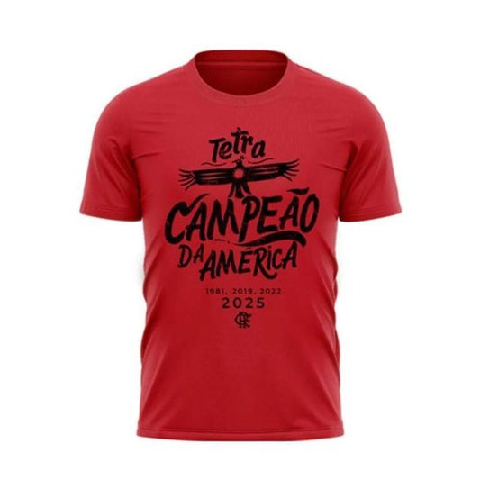 Flamengo Four Champion of América 2025 Lima-Peru - Red