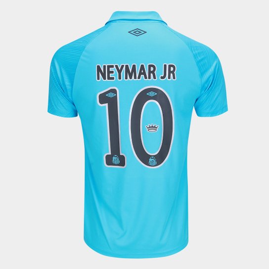 Santos III  Neymar 10 Fan - Blue Jersey Umbro -Authentic 25/2026