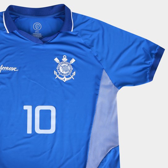 Camisa Corinthians Brasil Approve - Azul