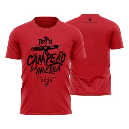 Flamengo Four Champion of América 2025 Lima-Peru - Red