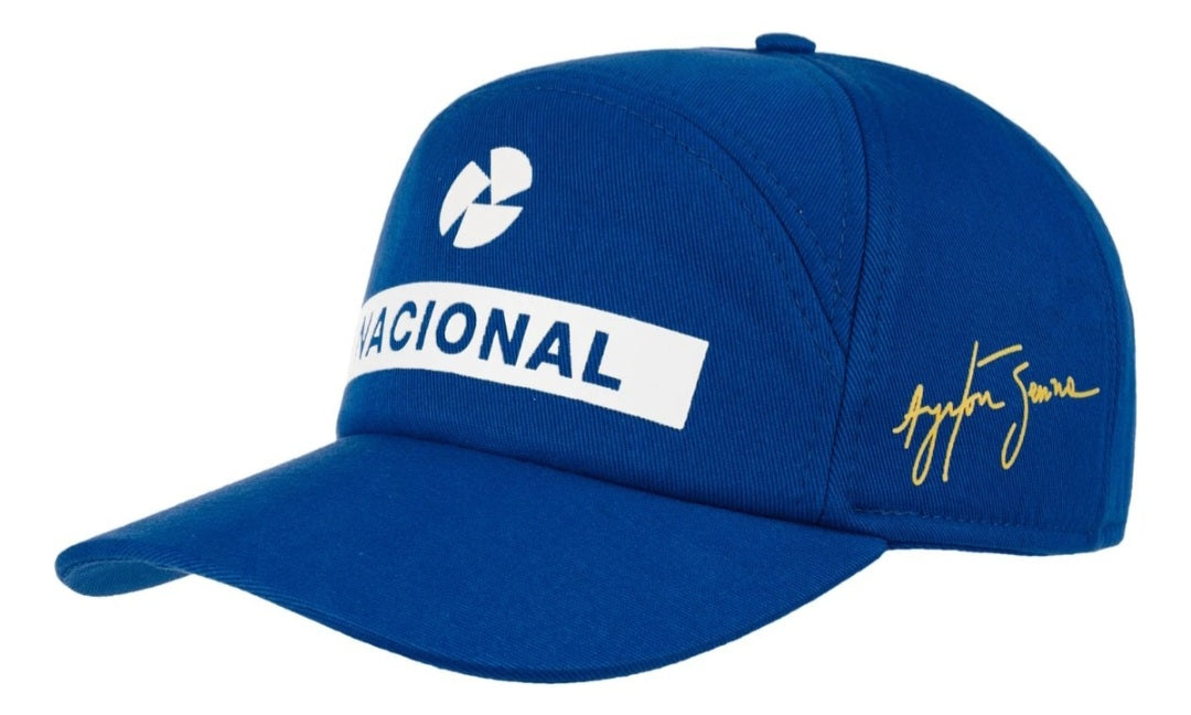 Authentic Ayrton  Senna  Hat National Bank Formula 1