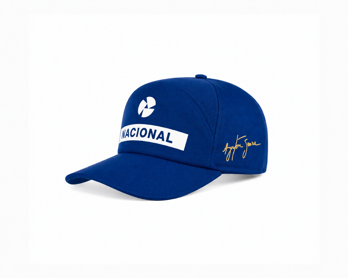 Authentic Ayrton  Senna  Hat National Bank Formula 1
