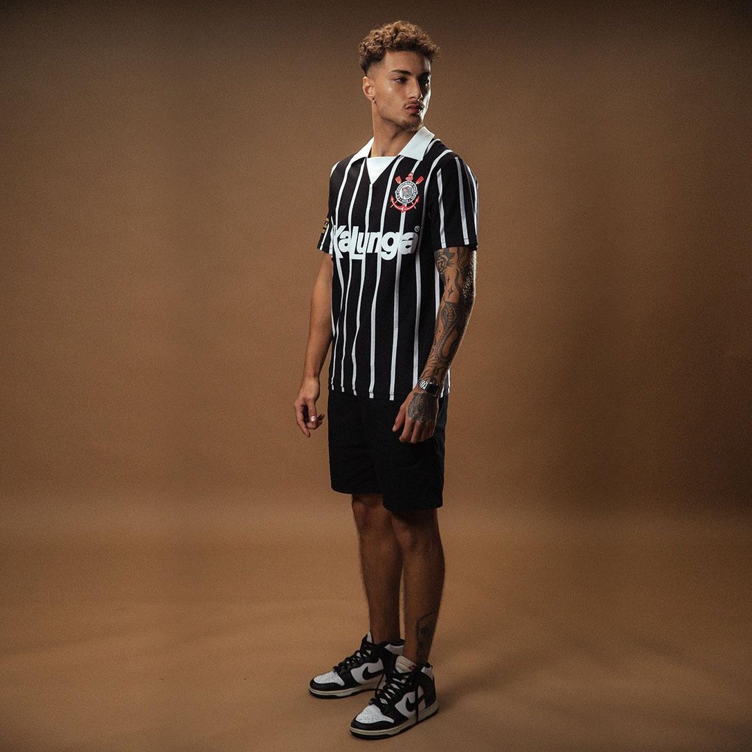 Corinthians Polo Retro Jersey - 1990