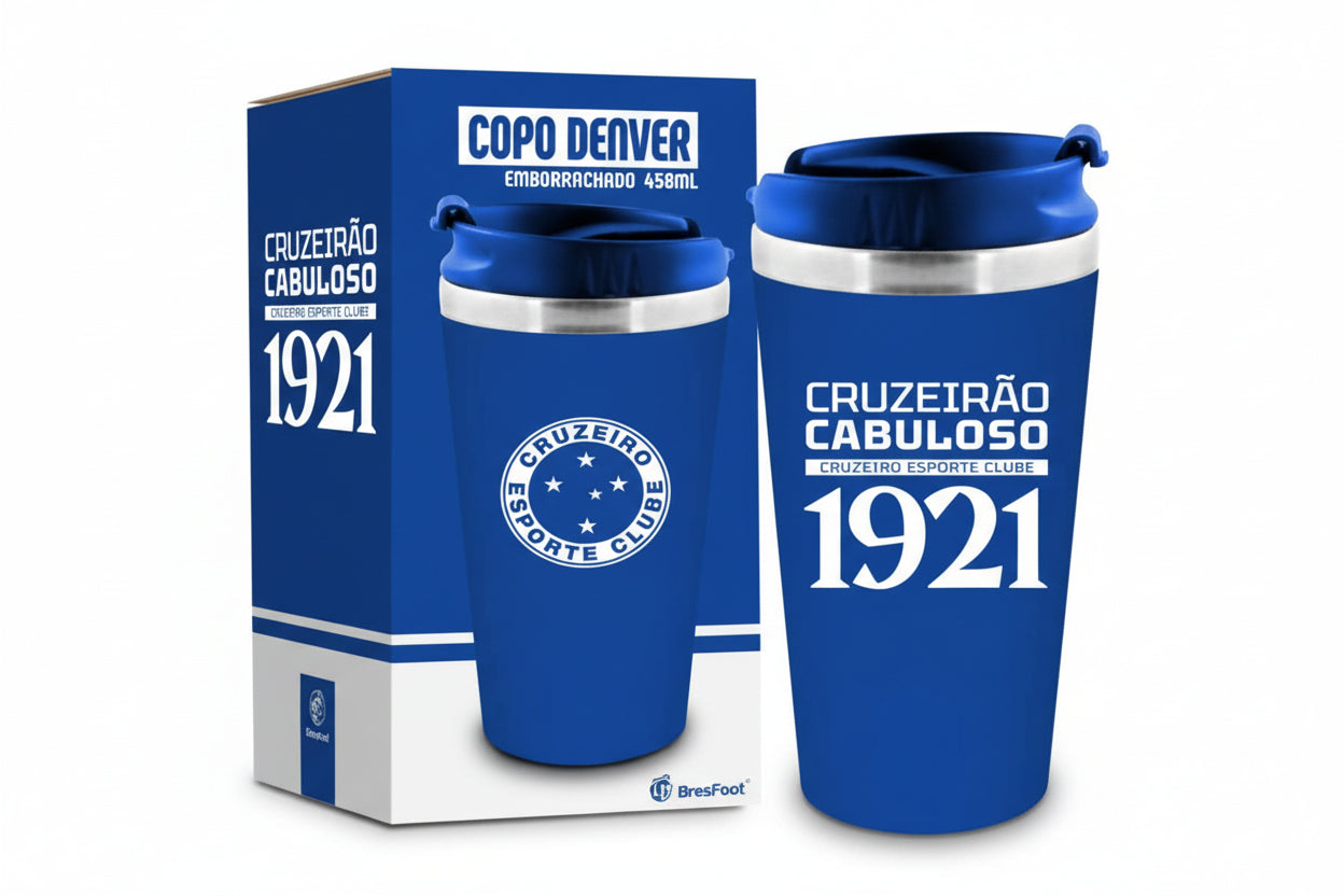 Stainless Steel Tumbler Cruzeiro 450ml/15oz!