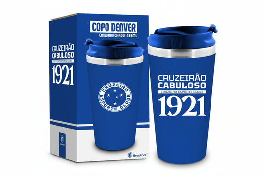 Stainless Steel Tumbler Cruzeiro 450ml/15oz!