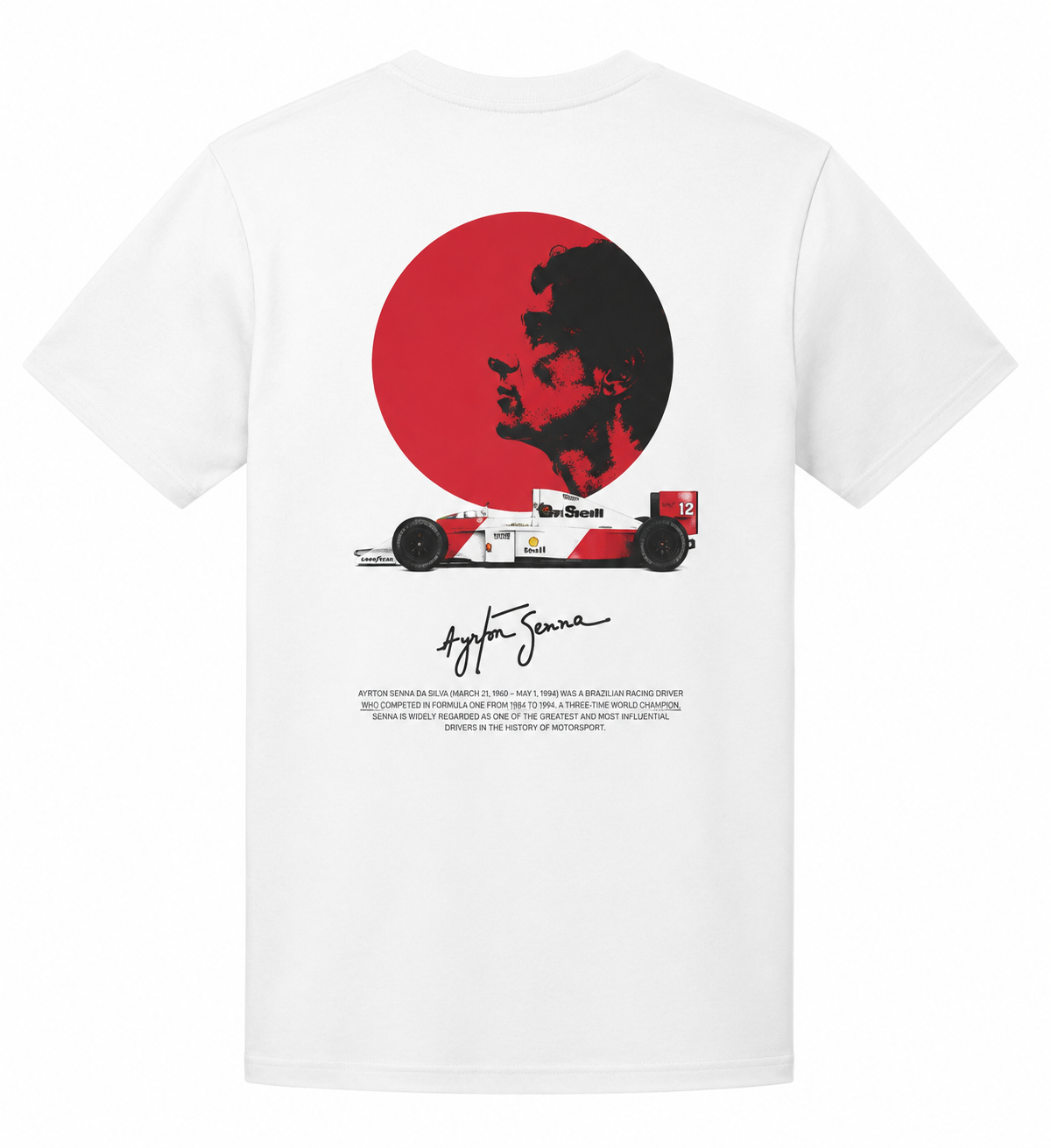 Ayrton Senna in Tokio F1